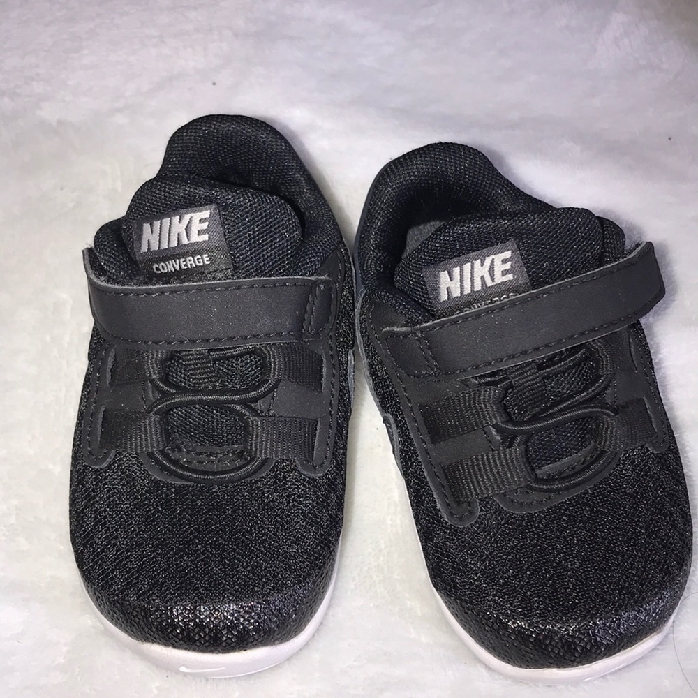 Nike black infant sneakers